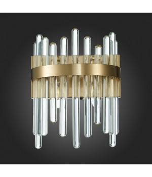 SL1167.301.02 Бра ST-Luce Латунь/Латунь, Прозрачный E14 2*40W TELLURIO-foto6