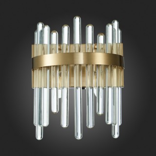 SL1167.301.02 Бра ST-Luce Латунь/Латунь, Прозрачный E14 2*40W TELLURIO-foto6