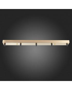 SL001.313.05 Потолочное крепление на 5 ламп (прямоугольное) ST-Luce Бронза SL001-foto3