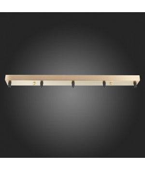 SL001.313.05 Потолочное крепление на 5 ламп (прямоугольное) ST-Luce Бронза SL001-foto3