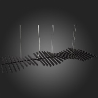 SLD001.403.40 Люстра подвесная ST-Luce Черный/Черный, Белый LED 40*5W 3000-6000K PICODI-foto18