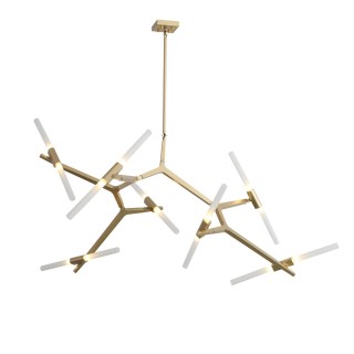 SL947.202.14 Люстра потолочная ST-Luce Золотистый/Белый G9 14*5W LACONICITA-foto2