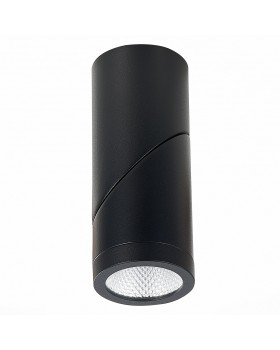 ST650.442.10 Светильник потолочный Черный LED 1*10W 4000K 800Lm Ra>90 38° IP44 D60xH175 165-265V ST650-foto4