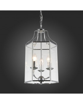 SL228.103.03 Люстра подвесная ST-Luce Хром/Прозрачный E14 3*40W TERSO-foto5