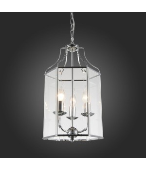 SL228.103.03 Люстра подвесная ST-Luce Хром/Прозрачный E14 3*40W TERSO-foto5