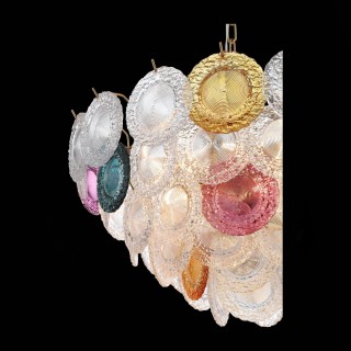 SL420.203.18 Люстра подвесная ST-Luce Золотистый/Разноцветный E14 18*40W CONELI-foto8