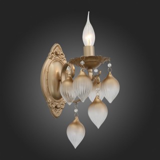 SL659.301.01 Бра ST-Luce Золотистый/Золотистый E14 1*40W FRUTTI-foto8