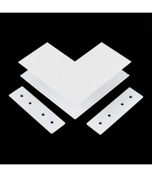 ST007.569.00 Внешний угол-соединитель для подвесного / накладного магнитного шинопровода ST-Luce белый ST007-foto2