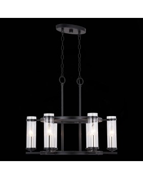 SL334.403.06 Люстра подвесная ST-Luce Черный, Никель/Прозрачный E14 6*60W BICHERO-foto7