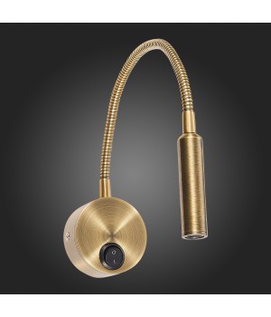 ST653.331.01 Светильник настенный ST-Luce Бронза/Бронза LED 1*3W 3000K BERSONE-foto6