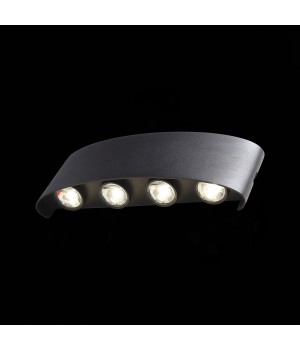 SL089.401.08 Светильник уличный настенный ST-Luce Черный кварцевый LED 8*1W 4000K BISELLO-foto7