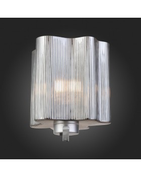 SL117.701.01 Бра ST-Luce Серебристый/Дымчатый E27 1*60W ONDE-foto12