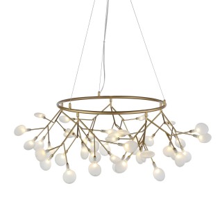 SL411.253.45 Люстра подвесная ST-Luce Золотистый/Белый G4 45*1,5W RICCARDO-foto11