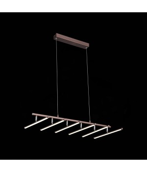 SLD003.303.06 Люстра подвесная ST-Luce Кофейный/Белый LED 6*8W 4000K PIACOD-foto11