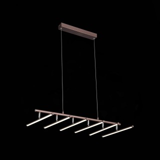 SLD003.303.06 Люстра подвесная ST-Luce Кофейный/Белый LED 6*8W 4000K PIACOD-foto11