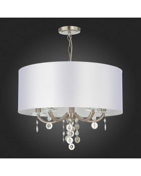 SL1757.113.05 Люстра подвесная ST-Luce Никель/Белый E14 5*40W KATENA-foto8