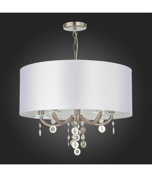 SL1757.113.05 Люстра подвесная ST-Luce Никель/Белый E14 5*40W KATENA-foto8