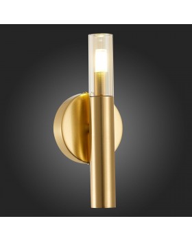 SL1236.201.01 Бра ST-Luce Золотистый/Коньячный, Золотистый G9 1*5W ECLIP-foto4