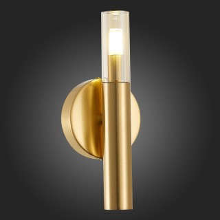 SL1236.201.01 Бра ST-Luce Золотистый/Коньячный, Золотистый G9 1*5W ECLIP-foto4