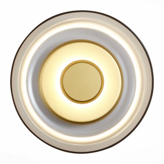 SL6002.201.01 Светильник настенный ST-Luce Золотистый/Янтарный LED 1*7W 4000K LAZIO-foto3