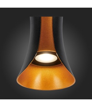 SL1584.401.01 Светильник уличный настенный ST-Luce Черный/Белый,Золотистый,Черный LED 1*12W 4000K COSETTO-foto9