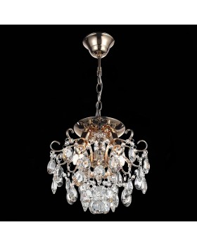 SL846.202.03 Люстра подвесная ST-Luce Золотистый/Прозрачный E14 3*40W ORECCHINI-foto10