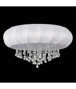 SL350.052.05 Люстра потолочная ST-Luce Хром/Белый, Прозрачный E14 5*40W PREFERITA-foto7