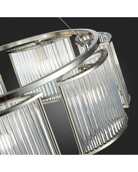 SL1627.103.07 Люстра подвесная ST-Luce Хром/Прозрачный E14 7*40W Velletri-foto12