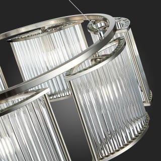 SL1627.103.07 Люстра подвесная ST-Luce Хром/Прозрачный E14 7*40W Velletri-foto12