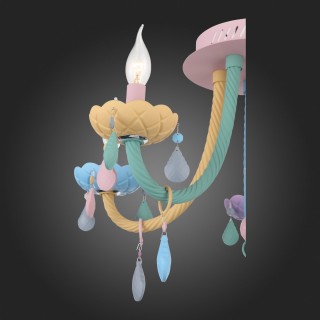 SL1700.782.05 Люстра потолочная ST-Luce Разноцветный E14 5*40W FIATA-foto3