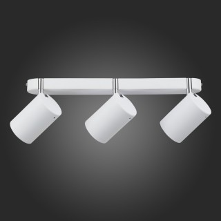 SL597.501.03 Спот ST-Luce Белый, Хром/Белый GU10 LED 3*3W FANALE-foto6