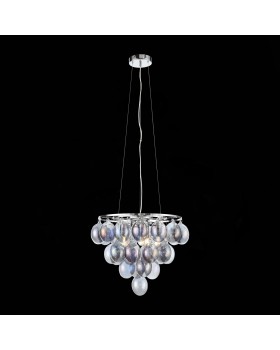 SL432.703.05 Люстра подвесная ST-Luce Хром/Перламутровый E27 5*60W SOSPIRO-foto11