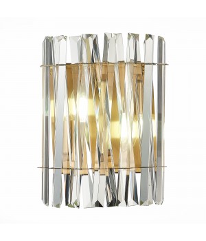 SL1170.301.02 Бра ST-Luce Латунь/Прозрачный E14 2*40W FABIO-foto3