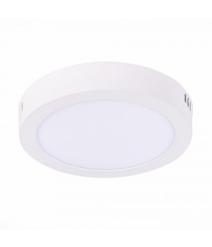 ST112.532.12 Светильник настенно-потолочный Белый LED 1*12W 3000K 715Lm Ra80 120° IP20 D160xH28 90-265V NUBES-foto2
