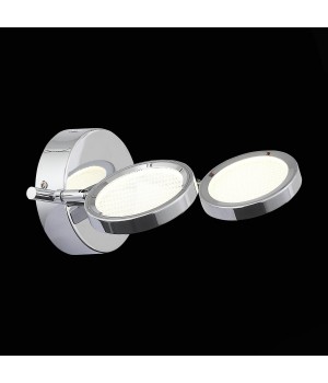 SL576.101.02 Светильник настенно-потолочный ST-Luce Хром/Хром, Прозрачный LED 2*5W 4000K GRUPPO-foto4