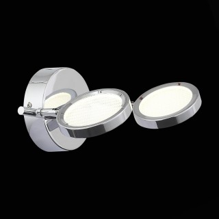 SL576.101.02 Светильник настенно-потолочный ST-Luce Хром/Хром, Прозрачный LED 2*5W 4000K GRUPPO-foto4