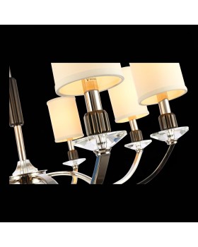 SL1122.103.08 Люстра подвесная ST-Luce Никель/Белый E14 8*40W SPERANA-foto6