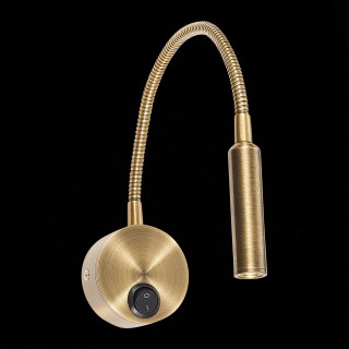 ST653.331.01 Светильник настенный ST-Luce Бронза/Бронза LED 1*3W 3000K BERSONE-foto3