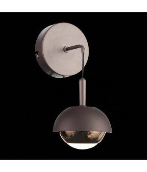 SL1602.321.01 Светильник настенный ST-Luce Кофейный, Золото/Кофейный, Золото LED 1*8W 4000K ENTOLLA-foto4