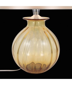 SL968.904.01 Прикроватная лампа ST-Luce Хром, Янтарный/Бежевый E27 1*60W (из 2-х коробок) AMPOLLA-foto4