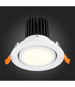 ST705.538.10 Св-к встр. Белый LED 1*10W 3000K 750Lm Ra>90 38° IP20 D102xH85 170-240V ST705-foto5