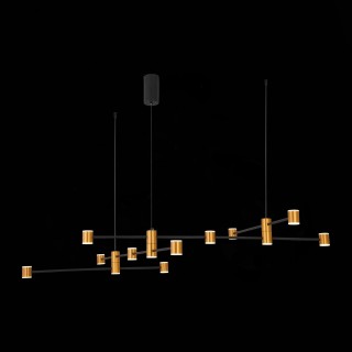 SL1596.423.22 Светильник подвесной ST-Luce Золотистый, Черный/Белый LED 22*3W 3000K ANICHITA-foto8