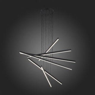 SL394.423.06 Люстра подвесная ST-Luce Черный/Белый LED 1*100W 4000K BASONI-foto12