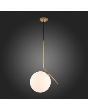 SL1148.313.01 Светильник подвесной ST-Luce Латунь/Белый E27 1*60W CODDA-foto7