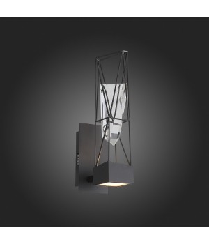 SL815.301.01 Бра ST-Luce Серый графит/Серый графит, Прозрачный LED 1*6W 4000K PROGETTO-foto6