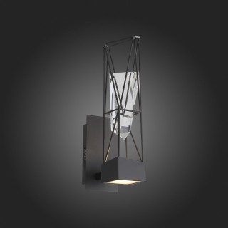 SL815.301.01 Бра ST-Luce Серый графит/Серый графит, Прозрачный LED 1*6W 4000K PROGETTO-foto6