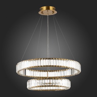 SL1622.303.02 Люстра подвесная ST-Luce Латунь/Прозрачный LED 1*70W 4000K TIVOLI-foto8