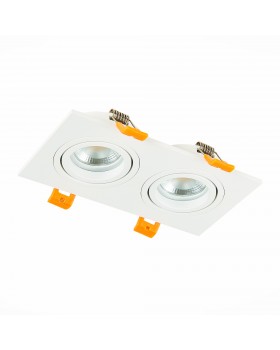 ST251.508.02 Св-к встр. Белый GU10 2*50W IP20 L170xW92xH27 220V Без ламп ST251-foto2