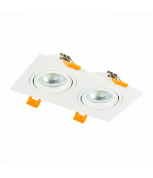 ST251.508.02 Св-к встр. Белый GU10 2*50W IP20 L170xW92xH27 220V Без ламп ST251-foto2