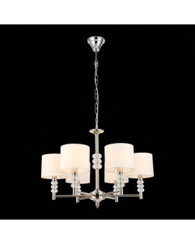 SL1751.103.06 Люстра подвесная ST-Luce Никель/Белый E14 6*40W ENITA-foto4